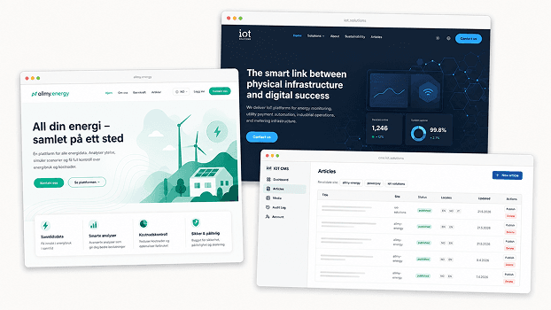 IOT Solutions Web Platform