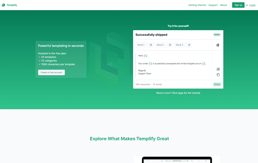 image-Project Update May, 2024: Templify Progress and Features
